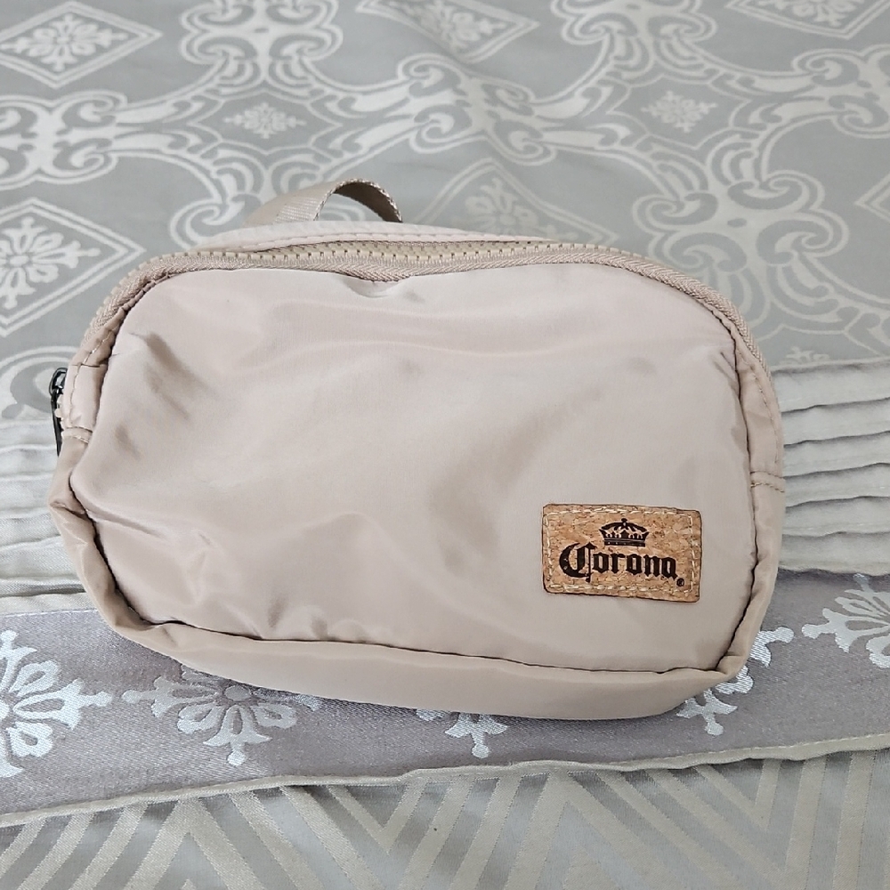 Corona Light Tan Pouch (NWOT)